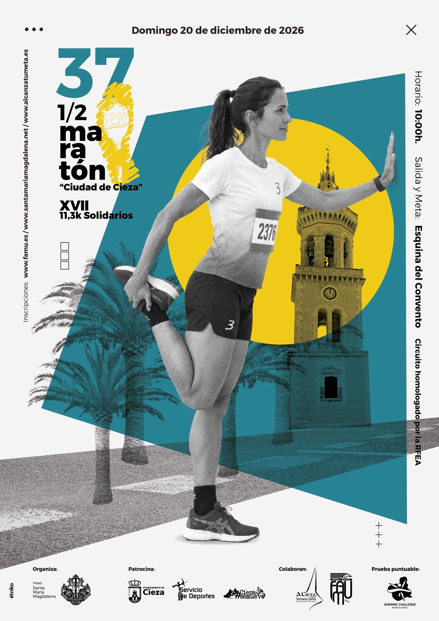 Cartel Media Maratón y 11K