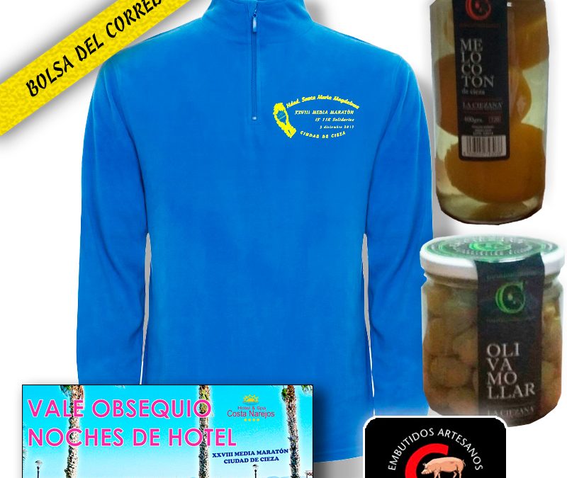Bolsa del corredor XXVIII Media Maratón 2017
